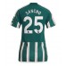 Billige Manchester United Jadon Sancho #25 Bortetrøye Dame 2023-24 Kortermet